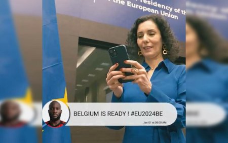 Gafa din videoclipul de promovare al presedintiei belgiene la UE. Detaliul audio jenant | VIDEO