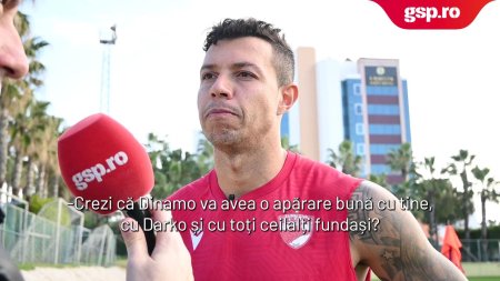 Lucas Alves, despre sosirea lui Darko Velkovski la Dinamo: Il cunosc din Arabia Saudita, unde mi-a fost adversar
