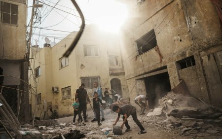 Atac aerian israelian in Cisiordania. Sase palestinieni au fost ucisi