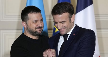 Prin declaratiile privind trimiterea unor trupe NATO, Macron a dezvaluit un secret aflat la vedere privind o anumita prezenta occidentala in Ucraina