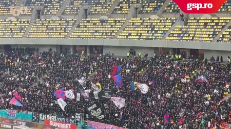 FCSB - Petrolul Ploiesti » Atmosfera superba creata de galerie pe Arena Nationala