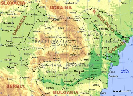 Romania e tot mai mica! Au disparut 60 de ha in ultimii 40 de ani