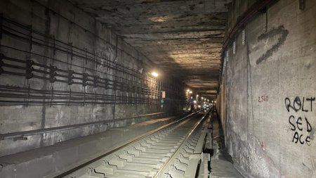 Locul in care se contruieste cel mai lung tunel feroviar din Romania. Trenurile vor circula cu 160 km/h