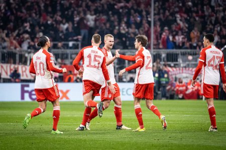 Bayern o zdrobeste pe Lazio si continua in Liga Campionilor