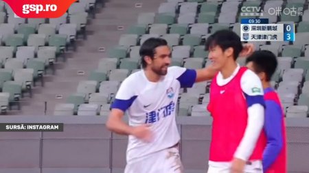 Andrea Compagno, primul gol de la transferul in China