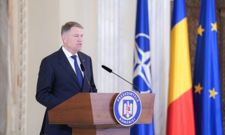 Klaus Iohannis: Am decis sa intru in competitie pentru functia de secretar general al NATO