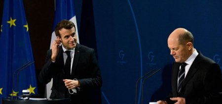 Razboiul din Ucraina: Impartirea Europei intuneca discutiile lui Macron cu Scholz la Berlin