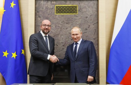 ,,Fara opozitie. Fara libertate. Fara optiuni”. Charles Michel il ironizeaza pe Vladimir Putin pentru ,,victoria zdrobitoare din alegeri”