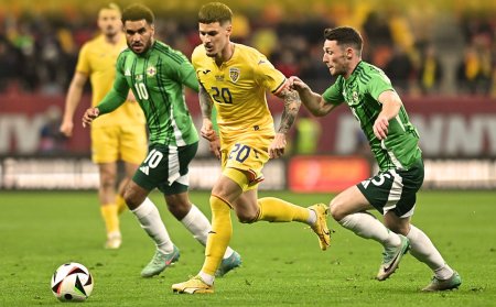 Romania - Irlanda de Nord 1-1. A patra remiza consecutiva intre cele doua formatii