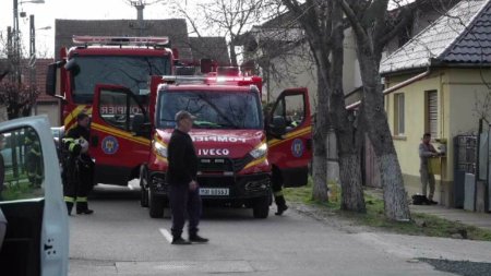 Explozie in bucataria unei case din Timisoara. Doi batrani au ajuns la spital