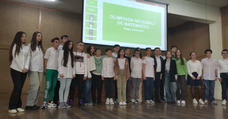 Olimpici pe banda rulanta la Matematica. Performanta unui liceu din Olt, explicata de profesor: Este materia care te ajuta in viata