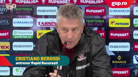 Conferinta de presa » Cristiano Bergodi, despre sansele la titlu : Acum nu putem vorbi despre FCSB, cand ei sunt la 10 puncte distanta + ce se intampla cu echipa dupa meciul cu ros-albastri