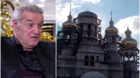 Gigi Becali, despre biserica unicat pe care o construieste in Nordul Capitalei: Plang! Am fost om nemernic