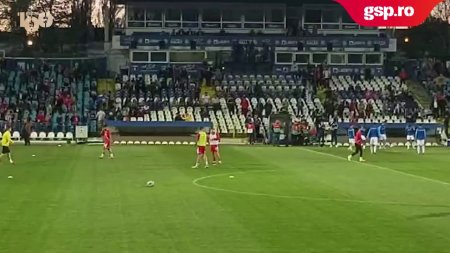 Otelul Galati - Dinamo. Incep sa se umple tribunele Municipalului din Galati