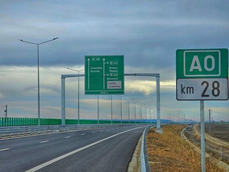 Circulatia rutiera se inchide sambata noaptea pe Autostrada A0