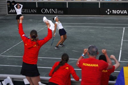 Romania a revenit incredibil cu Ucraina si s-a calificat in premiera la turneul final al Billie Jean King Cup, la tenis