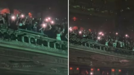 Imagini virale de la concertul rapperului Gunna, de la teatrul Fox din Detroit, cu balconul plin de fani gata sa se prabuseasca | VIDEO
