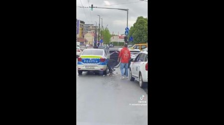 Politista din Cluj care si-a pulverizat cu spray lacrimogen colegul ce se lupta cu un agresor a fost angajata anul trecut