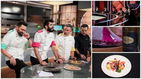 Chef Richard Abou Zaki si echipa roz au impresionat cosarii cu un preparat spectaculos. Ce au gatit concurentii: 