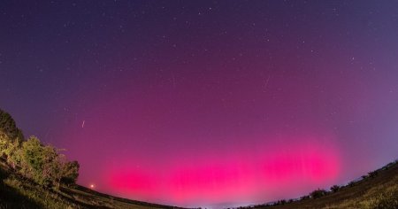 Aurora boreala ar putea aparea si la noapte: S-a vazut din Romania asa cum nu s-a mai vazut de sute de ani FOTO