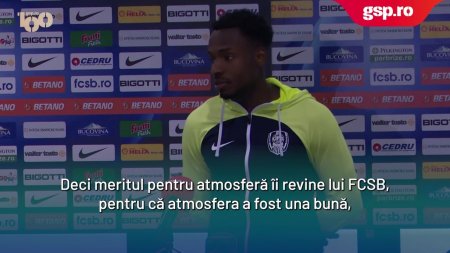 FCSB - CFR CLUJ 0-1 » Philip Otele, declaratii dupa golul marcat in poarta campionilor: Pentru moment, viitorul meu este aici