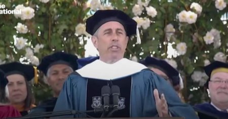 Umoristul Jerry Seinfeld, huiduit la Universitatea Duke pentru sustinerea sa exprimata fata de Israel VIDEO