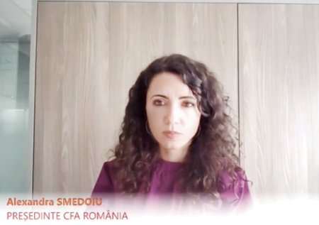 ZF Live. Alexandra Smedoiu, presedinte CFA Romania: Investitorii din Vest sunt mult mai optimisti decat noi cu privire la situatia si evolutia economiei si a finantelor din Romania