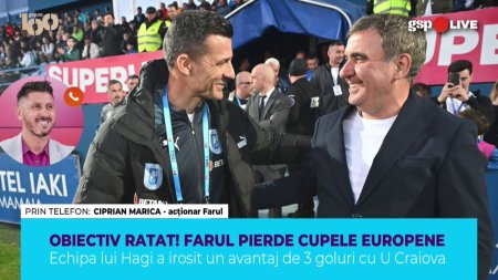 Ciprian Marica, dupa Farul - Universitatea Craiova 3-3: Nu am cum sa nu remarc arbitrajul slab!