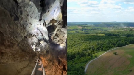 Cea mai noua pestera din Romania, o destinatie turistica spectaculoasa. Are sistem de iluminare si monitorizare