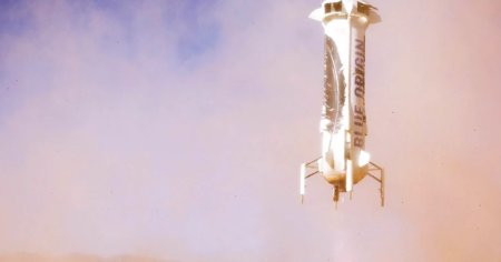 O racheta a companiei Blue Origin, cu sase turisti la bord, va fi lansata duminica