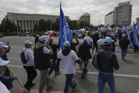 Proteste ale angajatilor Ministerului Investitiilor si Proiectelor Europene. Ei solicita acordarea unui statut special personalului