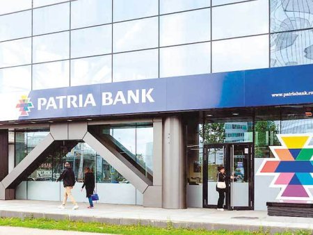 Bursa. <span style='background:#EDF514'>PATRIA BANK</span> aproape si-a triplat profitul in primele trei luni din an, la 8 mil. lei. Crestere de 14% pe venitul net bancar
