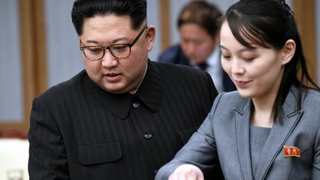 <span style='background:#EDF514'>KCNA</span>: Kim Yo Jong, sora liderului Coreei de Nord neaga schimbul de arme cu Rusia. Cea mai absurda teorie