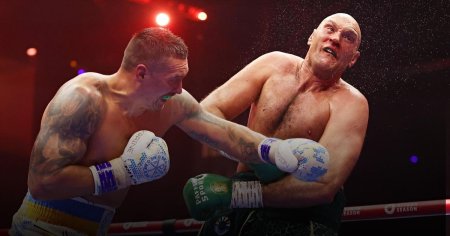 Usyk - Fury, naucitor in Arabia Saudita: meciul secolului a unificat centurile greilor dupa 25 de ani VIDEO