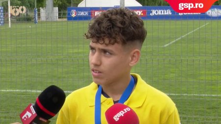 Liga Elitelor U15 » FCSB - CSA Steaua 5-0. Robert Pricop, jucatorul finalei: E un sentiment foarte frumos, meritam aceste medalii + Ma inspir dupa Baluta, seamana cu mine