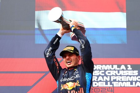 Max Verstappen, a cincea victorie a sezonului, pe circuitul de la Imola » L-a tinut la distanta pe ambitiosul Lando Norris