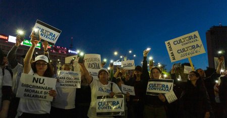 «<span style='background:#EDF514'>NOAPTEA MUZEELOR</span>» dominata de proteste. In Capitala, mai putini vizitatori ca anul trecut