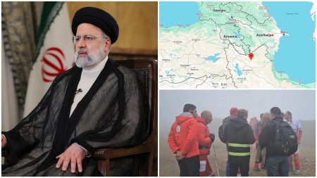 Un elicopter in care se afla presedintele Iranului, Ebrahim Raisi, s-ar fi prabusit in munti. Salvatorii au reusit sa afle locatia exacta