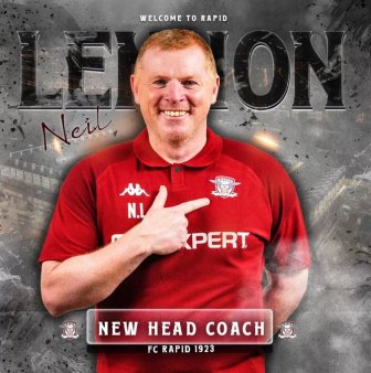 Neil Lennon, noul antrenor al echipei Rapid