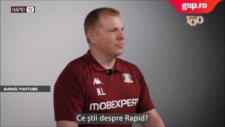 Neil Lennon explica ce tactica va implementa la Rapid: Vrem sa jucam un fotbal agresiv