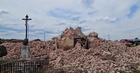 O biserica cunoscuta din Romania a fost daramata. Lacasul de cult a fost construit in secolul al XIX-lea