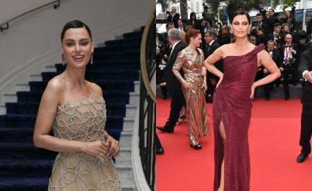 <span style='background:#EDF514'>CATRINEL</span> Menghia, aparitii rafinate pe covorul rosu de la Cannes 2024. Romanca stabilita in Italia a nascut in martie al doilea copil