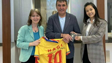 Mesaj inedit al Ambasadei SUA in Romania: Multumim, Gheorghe Hagi!