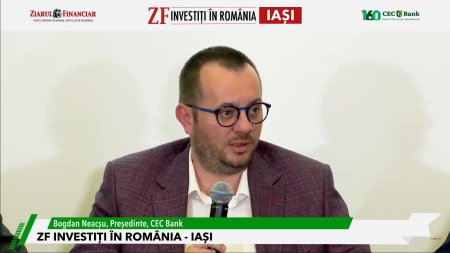 Bogdan Neacsu, CEC Bank: Vrem sa dirijam resurse financiare catre zonele de productie, direct productive si axate pe valoare adaugata