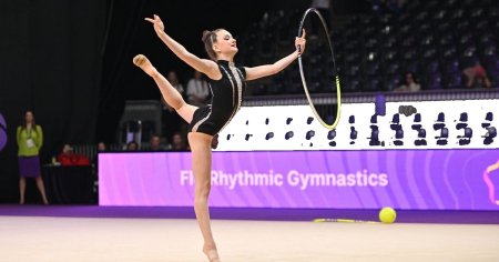 Romania, campioana europeana de junioare la <span style='background:#EDF514'>GIMNASTICA</span> ritmica