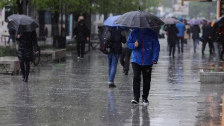 Vremea azi, 23 mai. O zi cu vant si precipitatii. Care sunt temperaturile maxime