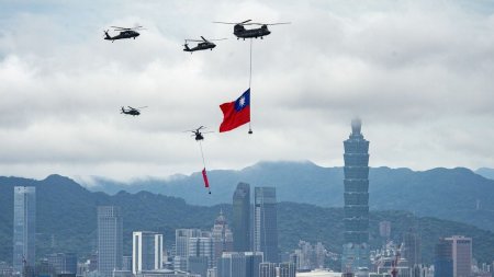 Vant de razboi in Asia: China incercuieste Taiwanul intr-o misiune de pedeapsa