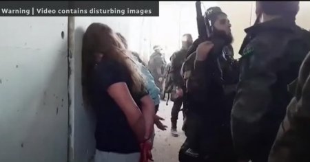 Israelul a difuzat imagini tulburatoare cu femei din armata luate ostatici. De ce a fost manipulat filmul | VIDEO