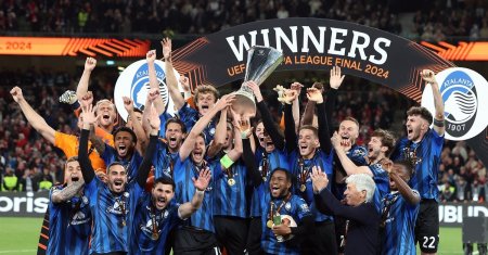 Atalanta, in elita fotbalului international: italienii au cucerit Liga Europa