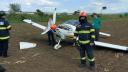 Incident aviatic in Iasi. O aeronava de mici dimensiuni a aterizat de urgenta in Miroslava